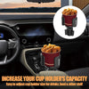 Car Cup Holder with Adjustable Base For Yeti Rambler,Hydro Flask,Nalgene,Stanley 10-64oz Cup Holders Extender