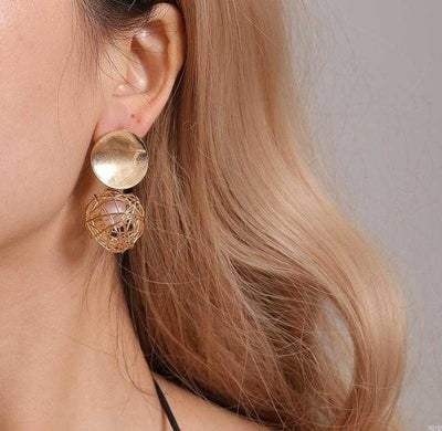 The Lux Korean Statement Earrings